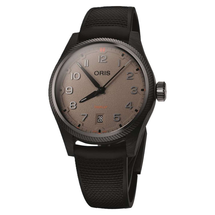 Oris Propilot Desert Edition 41mm Brown Dial Black Strap
