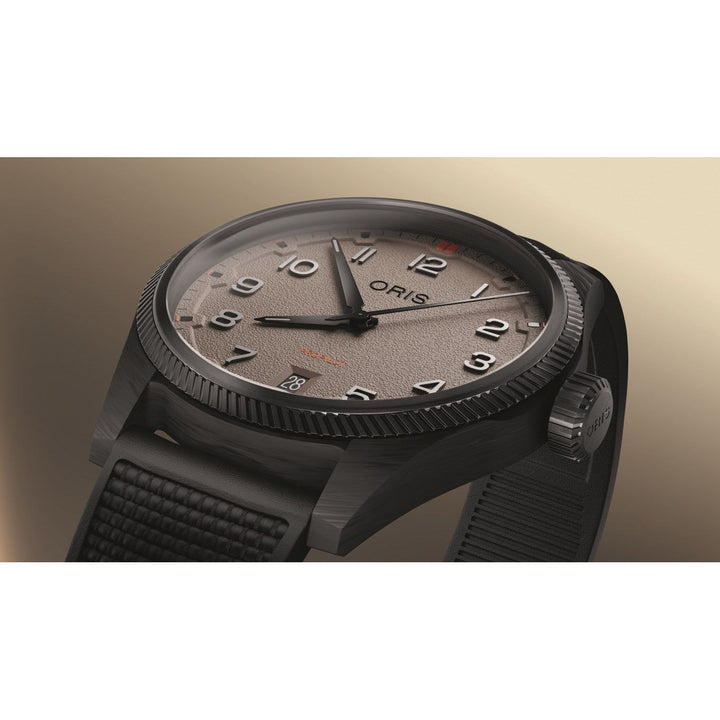 Oris Propilot Desert Edition 41mm Brown Dial Black Strap
