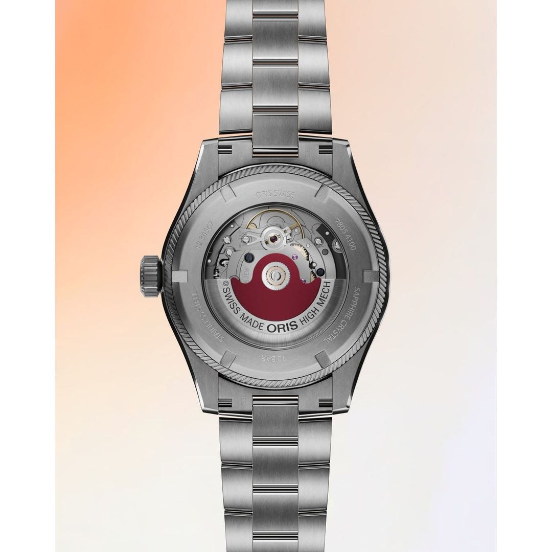 Oris Propilot 41mm Black Dial Stainless Steel Steel Bracelet