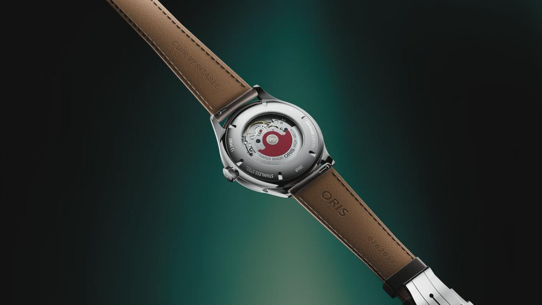 Oris Artelier Complication 39.5mm White Dial Black Leather Strap