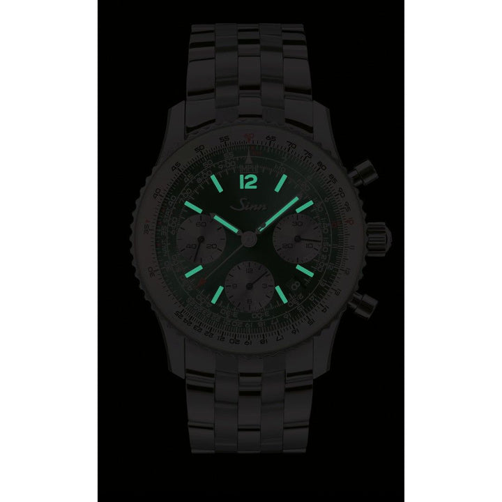 Sinn 903 St II A 41mm Anthracite Dial Silver Steel Bracelet
