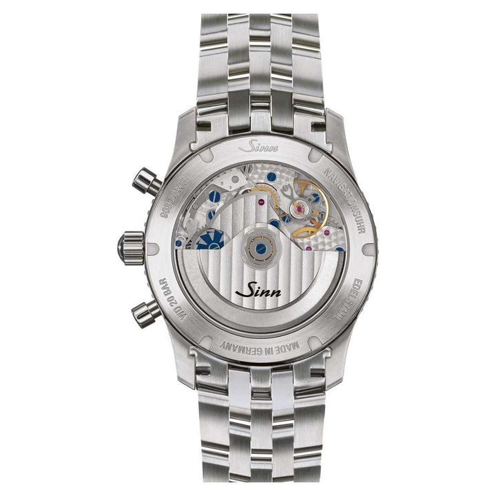 Sinn 903 St II G 41mm Green Dial Silver Steel Bracelet