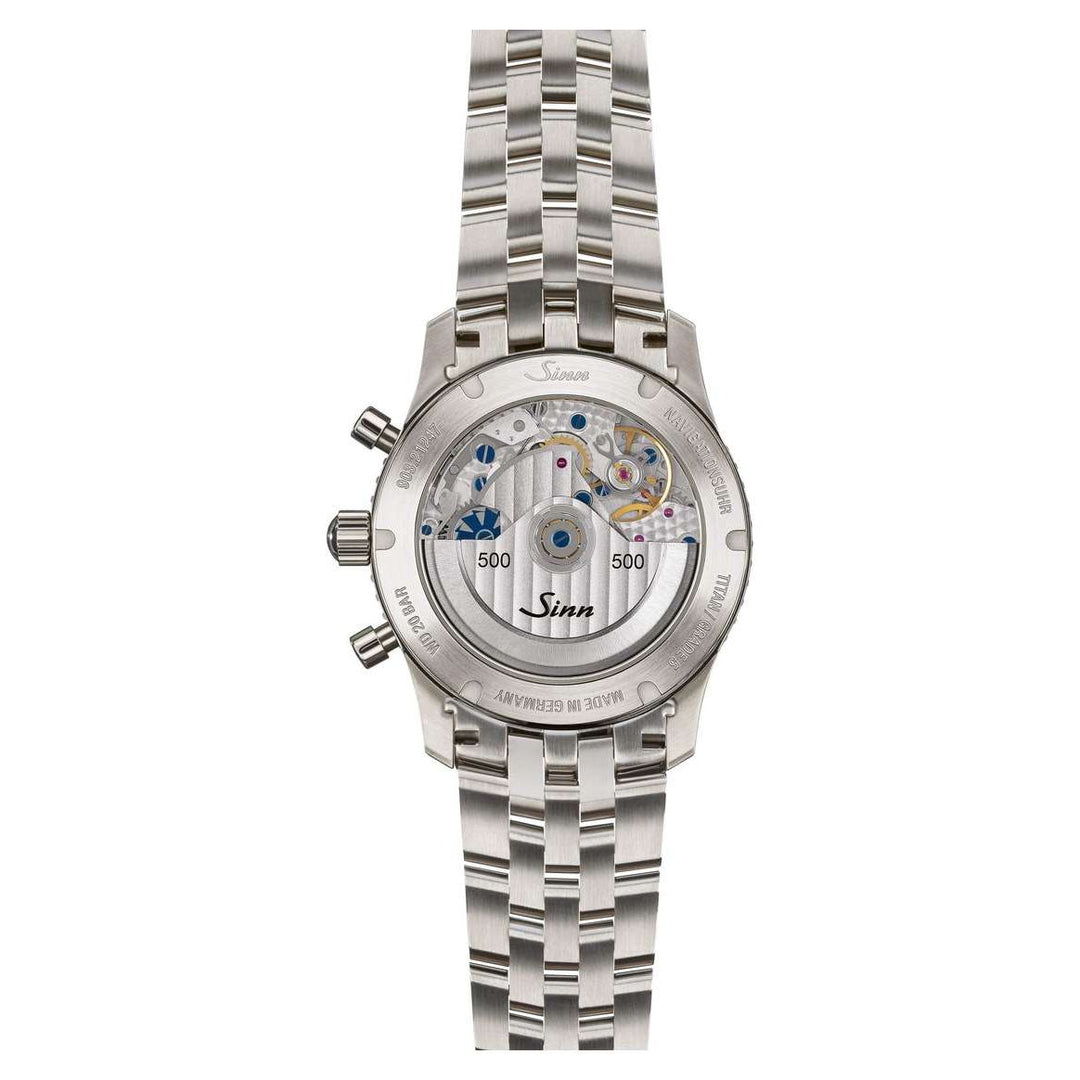 Sinn 903 Ti II Anniversary 41mm Blue Dial Titanium Bracelet