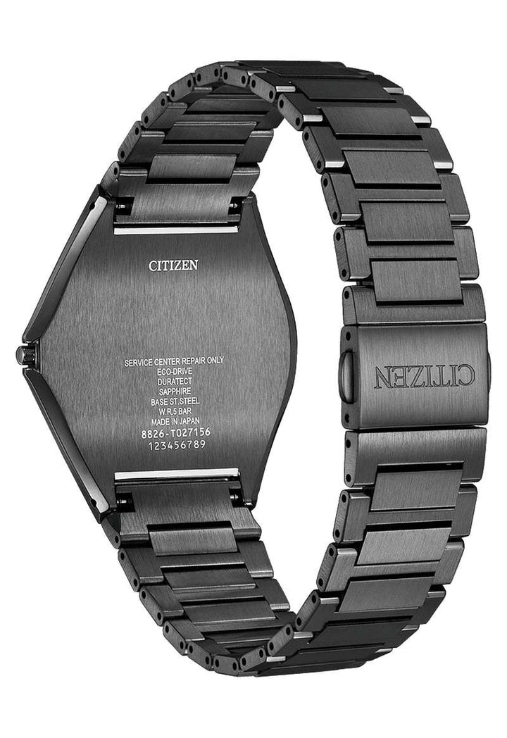 Citizen Eco-Drive One 38mm Black Dial Black Strap