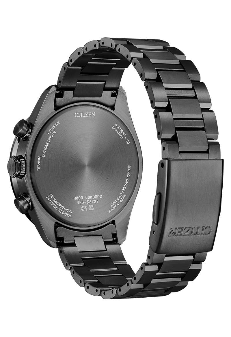 Citizen Attesa 43.5mm Black Strap