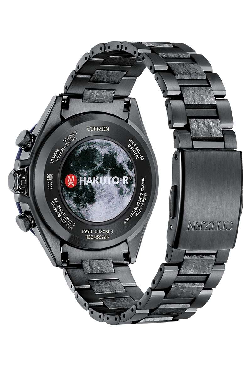 Citizen Attesa 44.6mm Black Dial Black Strap