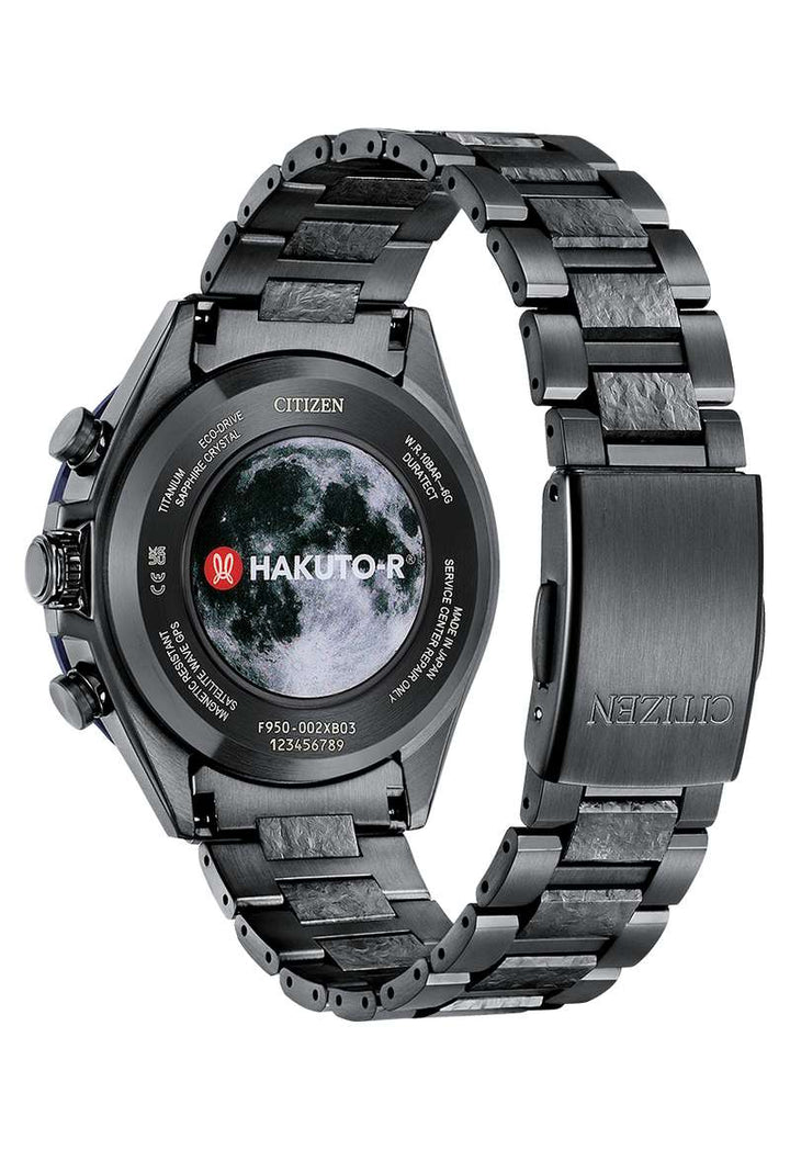 Citizen Attesa 44.6mm Black Dial Black Strap