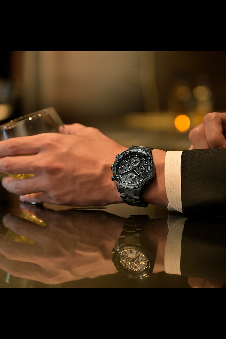 Citizen Attesa 44.6mm Black Dial Black Strap