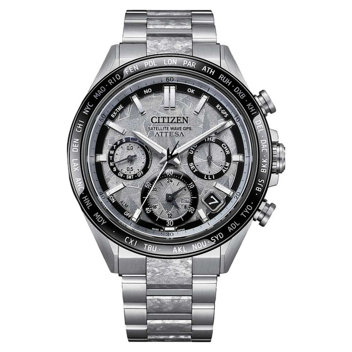 Citizen Attesa 44.6mm Silver Strap
