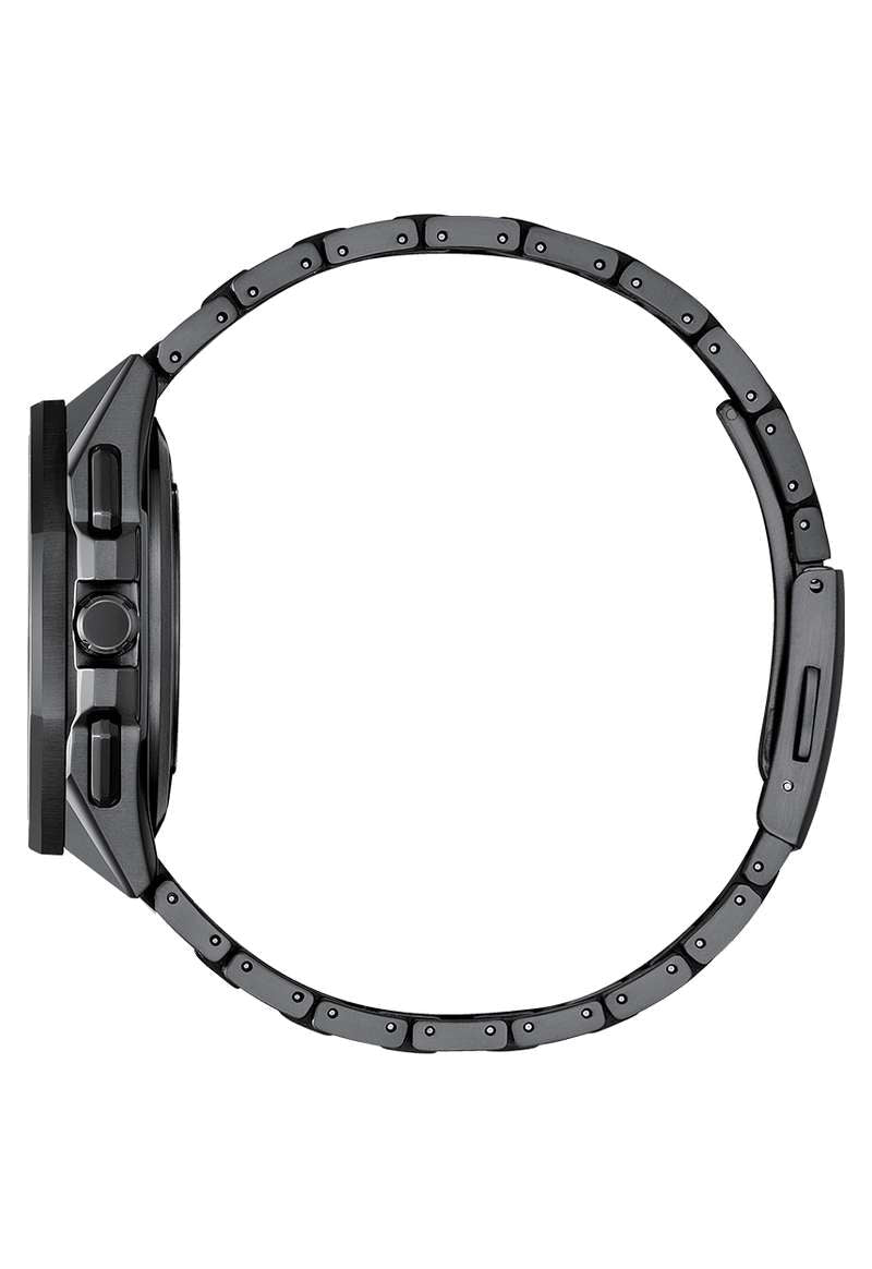 Citizen Attesa Satellite Wave 44mm Black Dial Black Strap