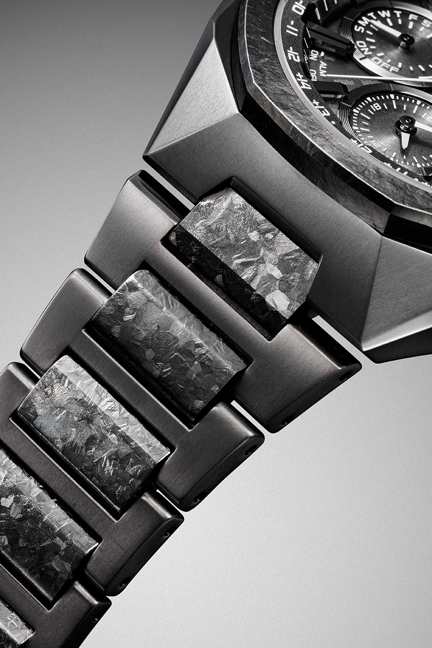 Citizen Attesa 44.6mm Dark Grey Dial Black Super Titanium Strap