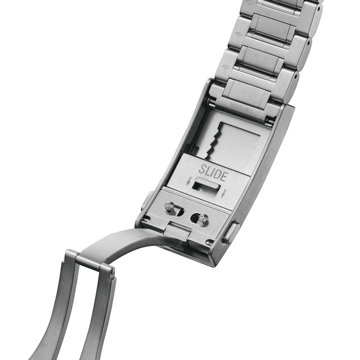 Seiko Prospex 42.6mm Black Dial Silver Stainless Steel Bracelet