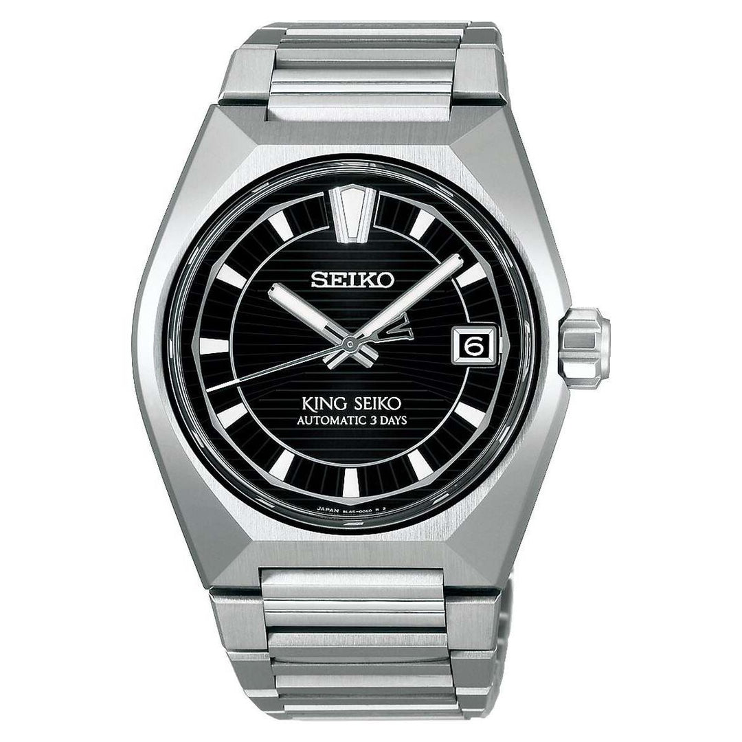 Seiko King Seiko 41mm Green Dial Silver Titanium Strap