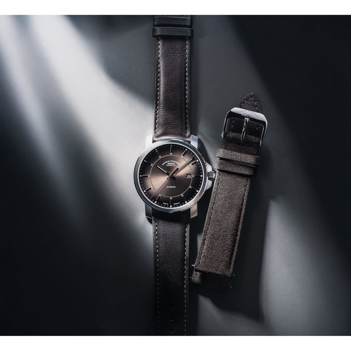 Mühle Glashütte 29er Casual 42.4mm Brown Dial Brown Strap