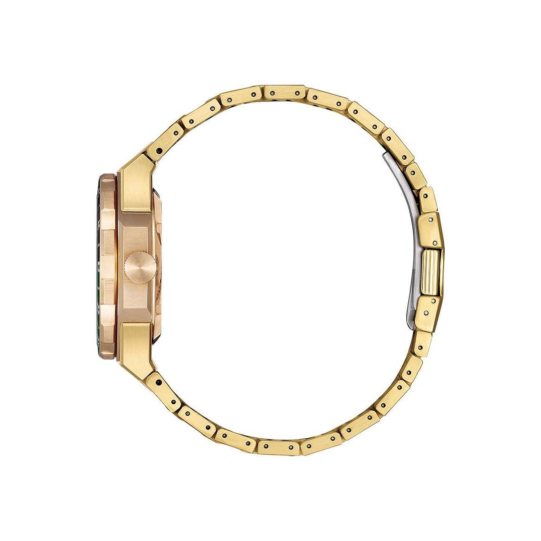 Citizen Series 8 41mm Black Dial Gold Strap