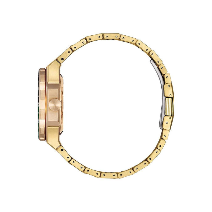 Citizen Series 8 41mm Black Dial Gold Strap