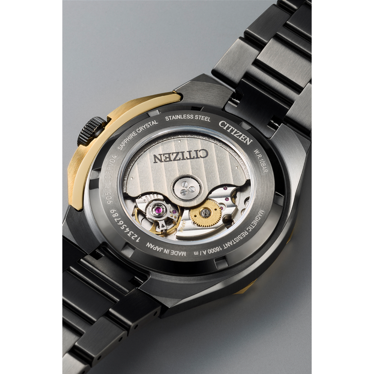 Citizen Series 8 39.3mm Black Dial Silver Strap