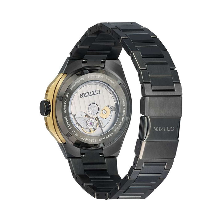 Citizen Series 8 39.3mm Black Dial Silver Strap