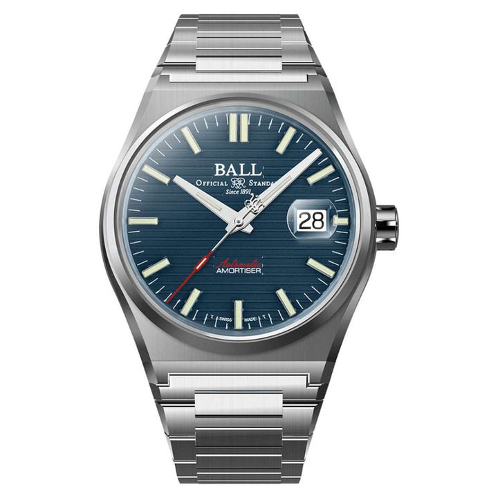 Ball Watch Watch Roadmaster PRESERVEr 40mm Blue Dial Silver Steel Bracelet
