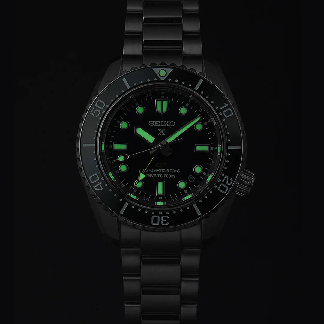 Seiko Prospex 42mm Green Dial Silver Stainless Steel Bracelet