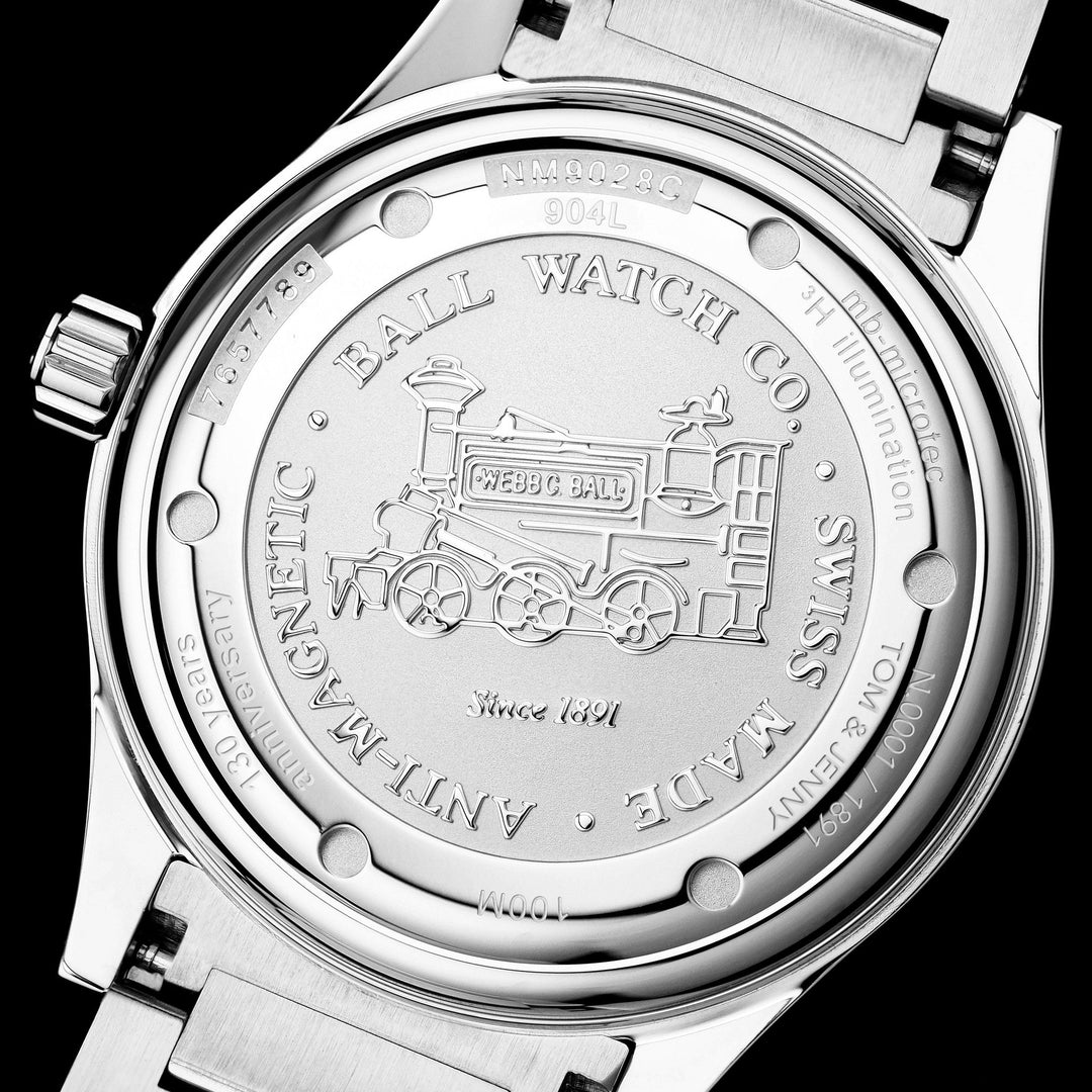 Ball Watch Engineer III Marvelight Chronometer - Caring Edition 42mm Black Dial Silver Steel Bracelet