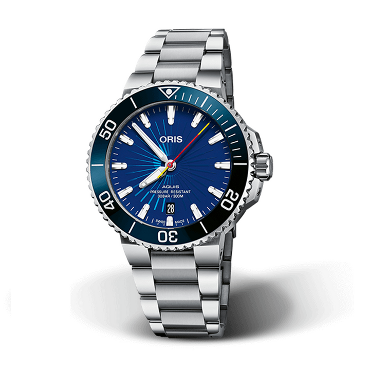 Oris Aquis Sun Wukong Limited Edition 41.5mm Blue Dial Silver Steel Bracelet